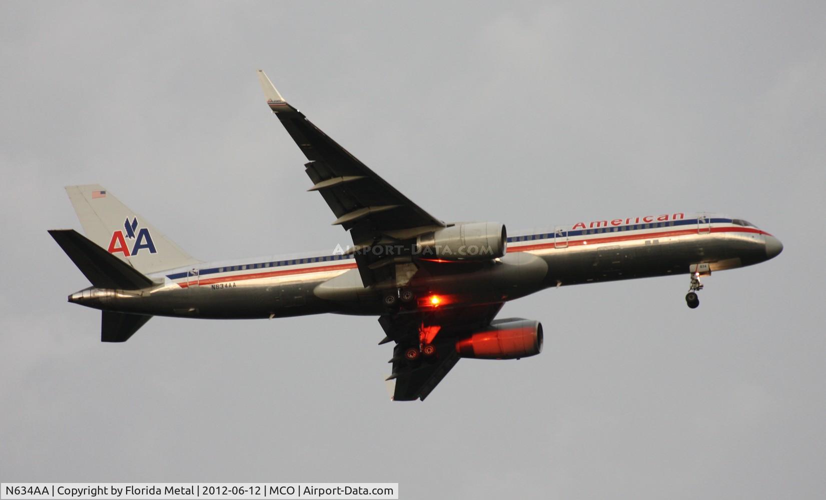 N634AA, 1990 Boeing 757-223 C/N 24592, American 757-200