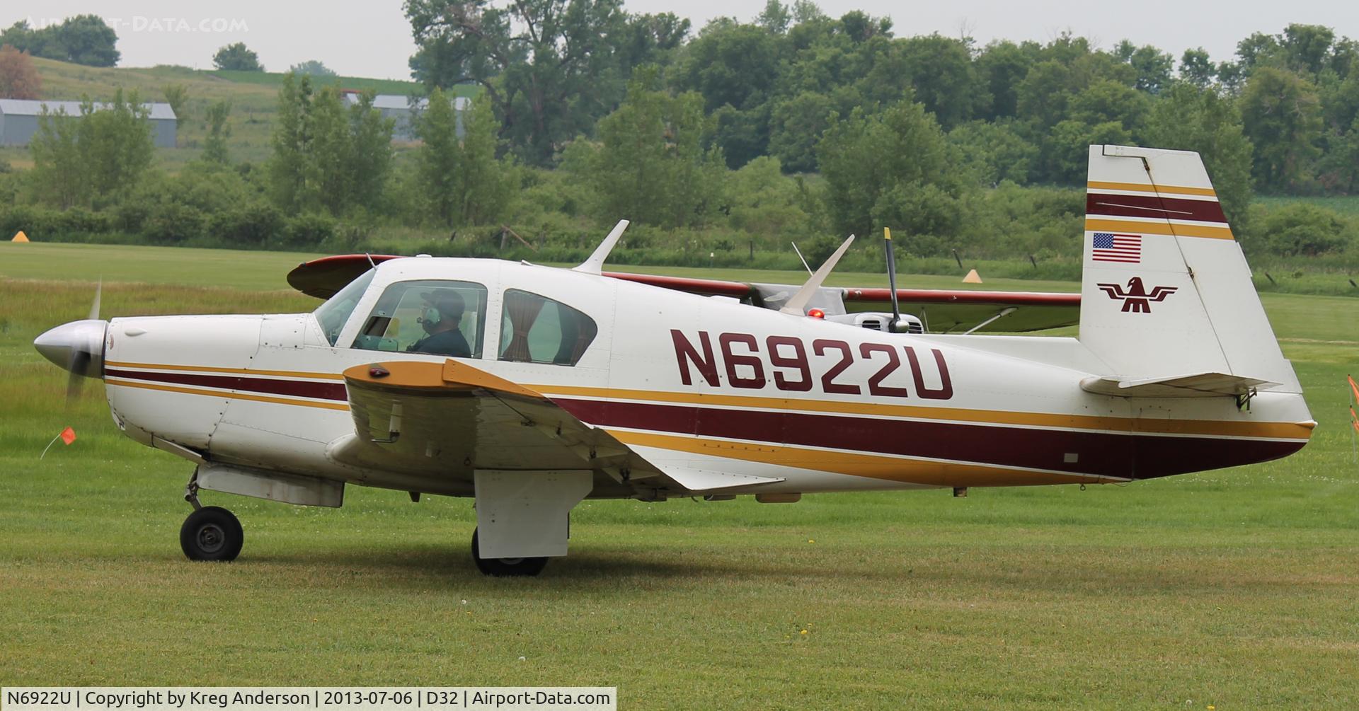 N6922U, 1964 Mooney M20E C/N 292, 2013 Starbuck Fly-in