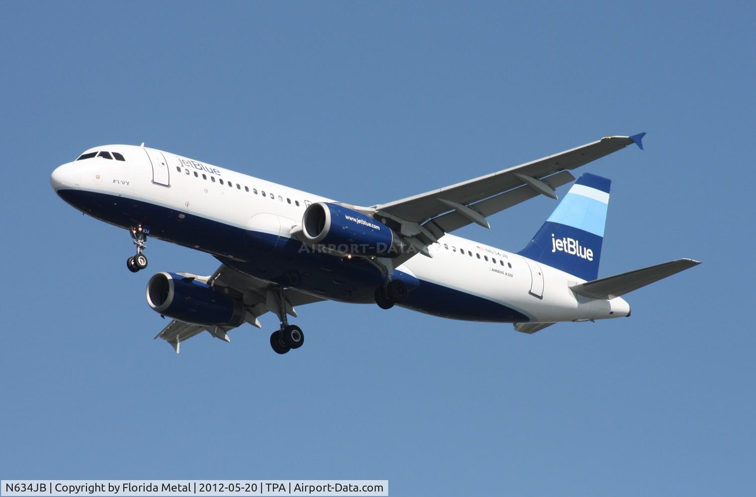 N634JB, 2006 Airbus A320-232 C/N 2710, Jet Blue A320