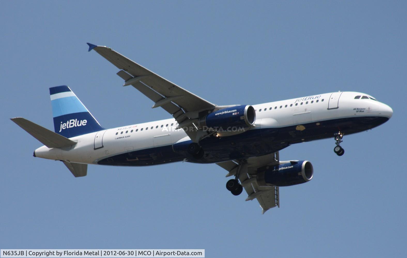 N635JB, 2006 Airbus A320-232 C/N 2725, Jet Blue A320