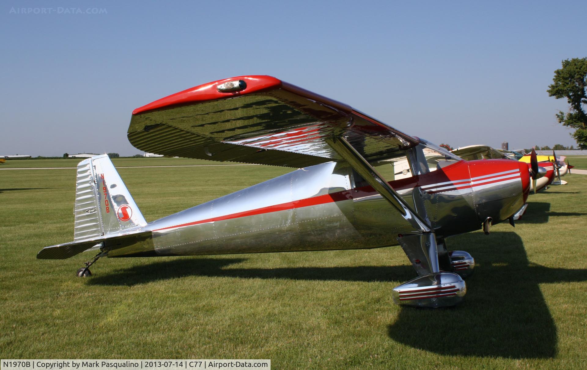 N1970B, 1948 Luscombe 8A C/N 6397, Luscombe 8A
