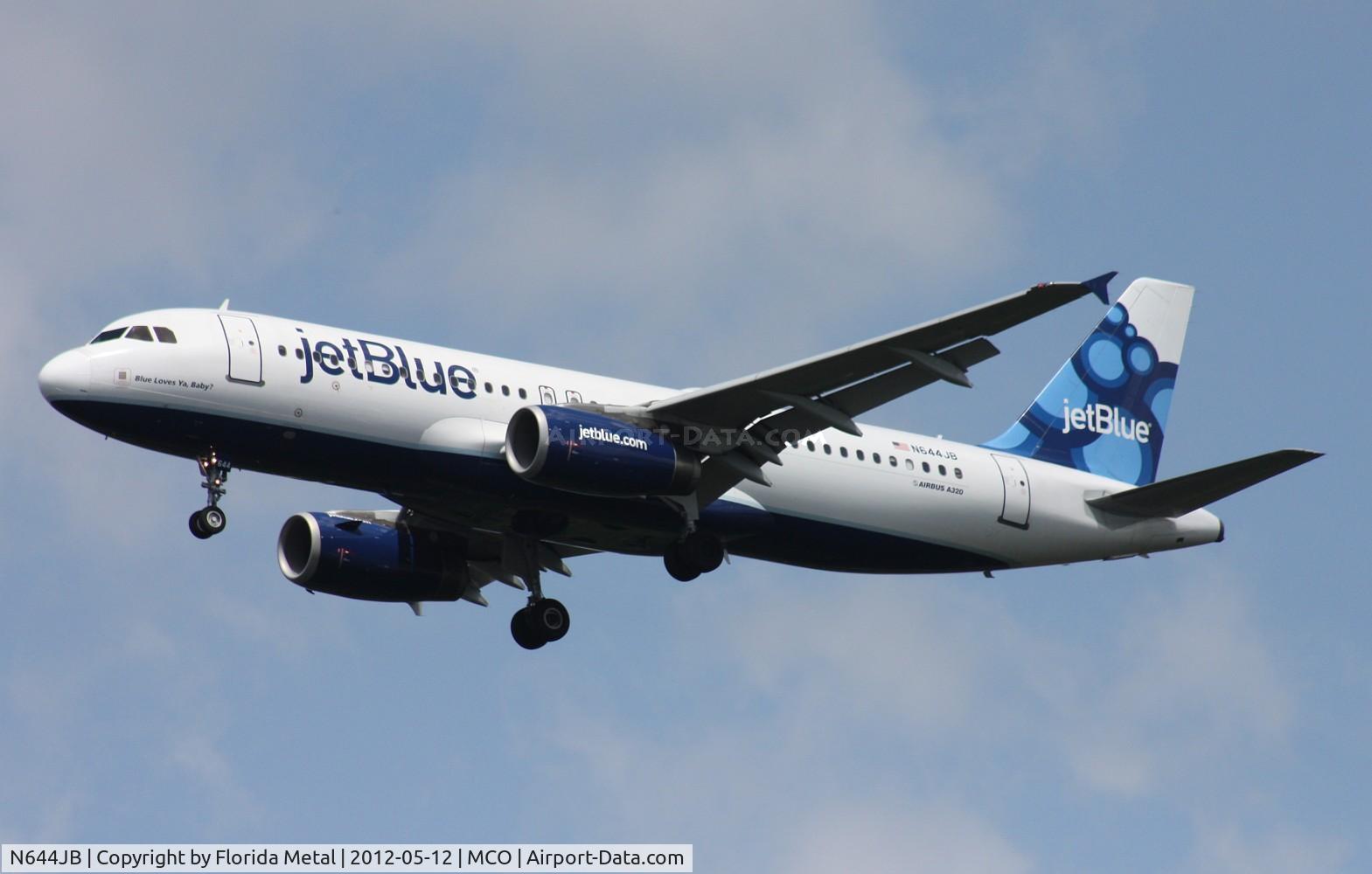 N644JB, 2006 Airbus A320-232 C/N 2880, Jet Blue A320