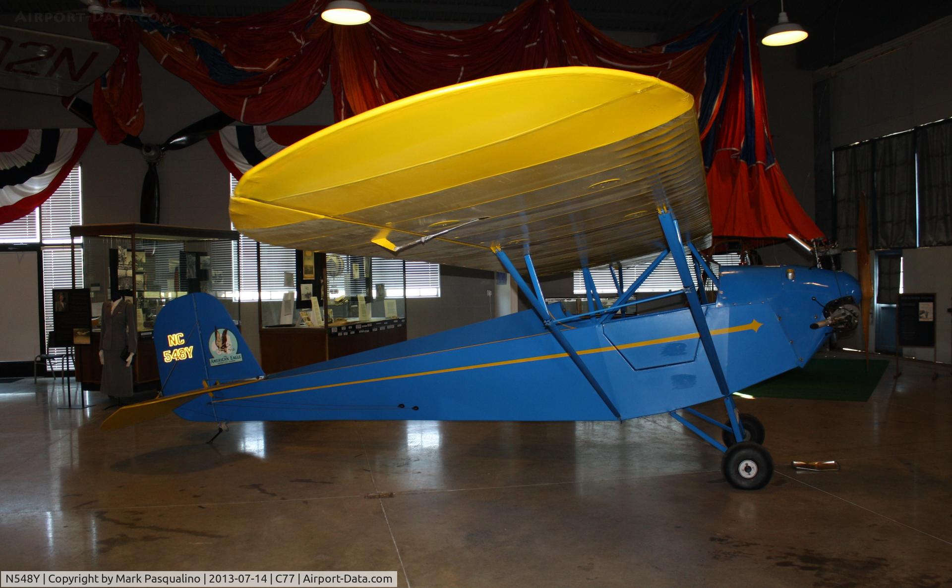 N548Y, 1941 American Eagle Eaglet 230 C/N 1072, Eaglet 230