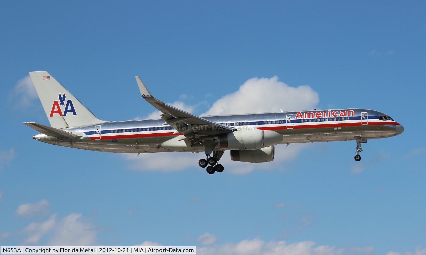N653A, 1991 Boeing 757-223 C/N 24611, American 757-200