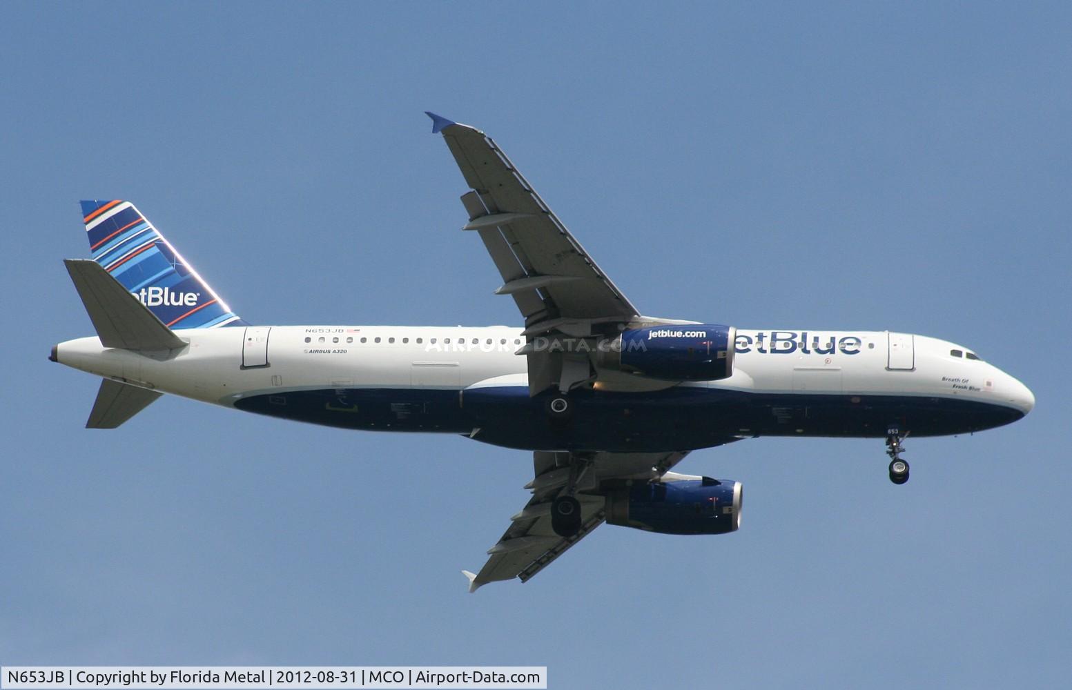 N653JB, 2007 Airbus A320-232 C/N 3039, Jet Blue A320
