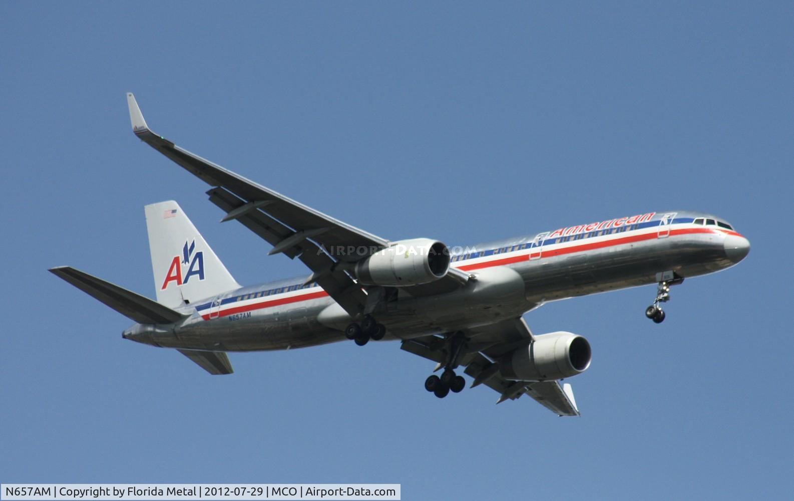 N657AM, 1991 Boeing 757-223 C/N 24615, American 757