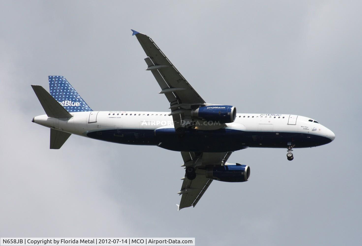 N658JB, 2007 Airbus A320-232 C/N 3150, Jet Blue A320