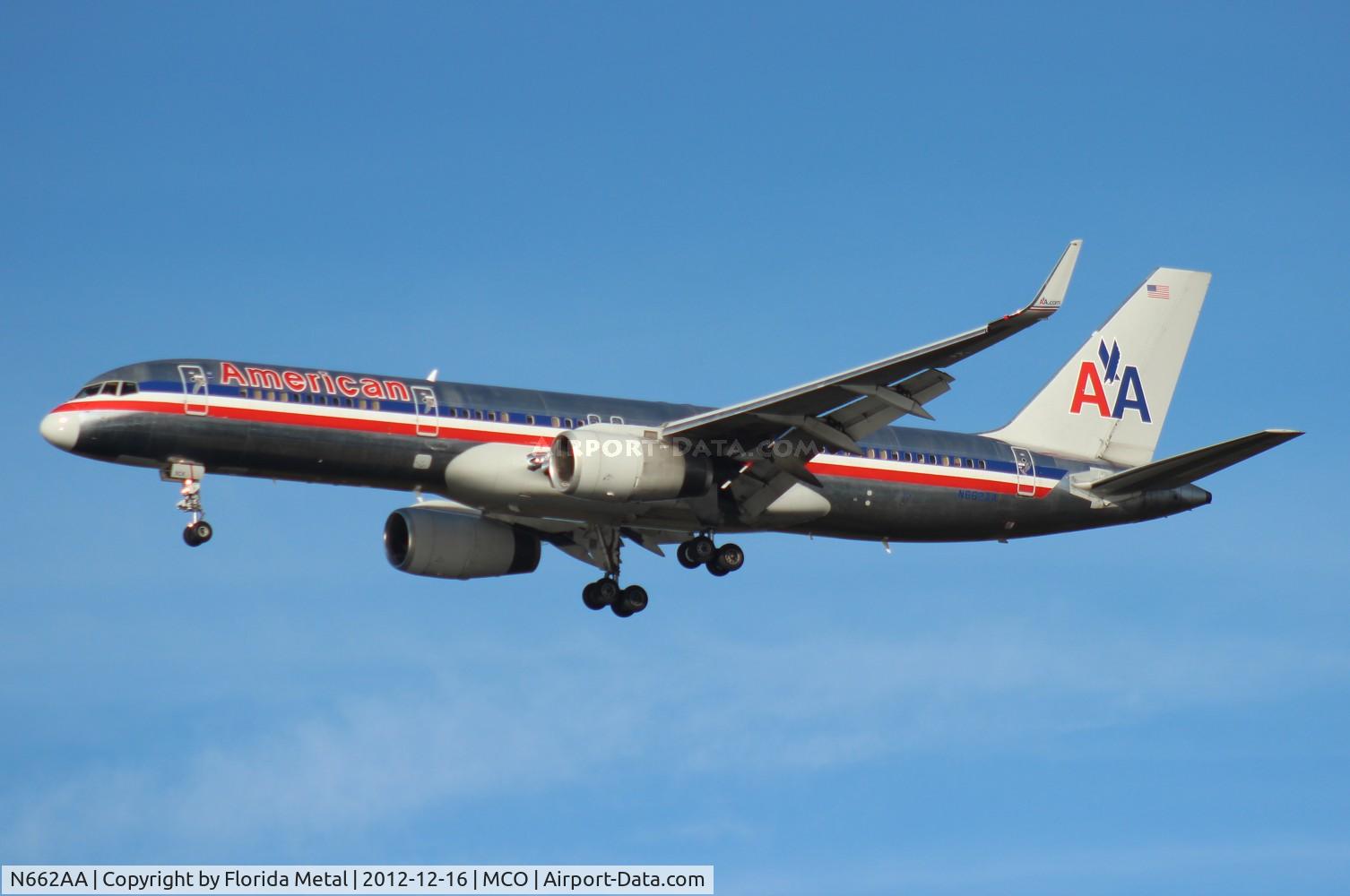 N662AA, 1992 Boeing 757-223 C/N 25296, American 757