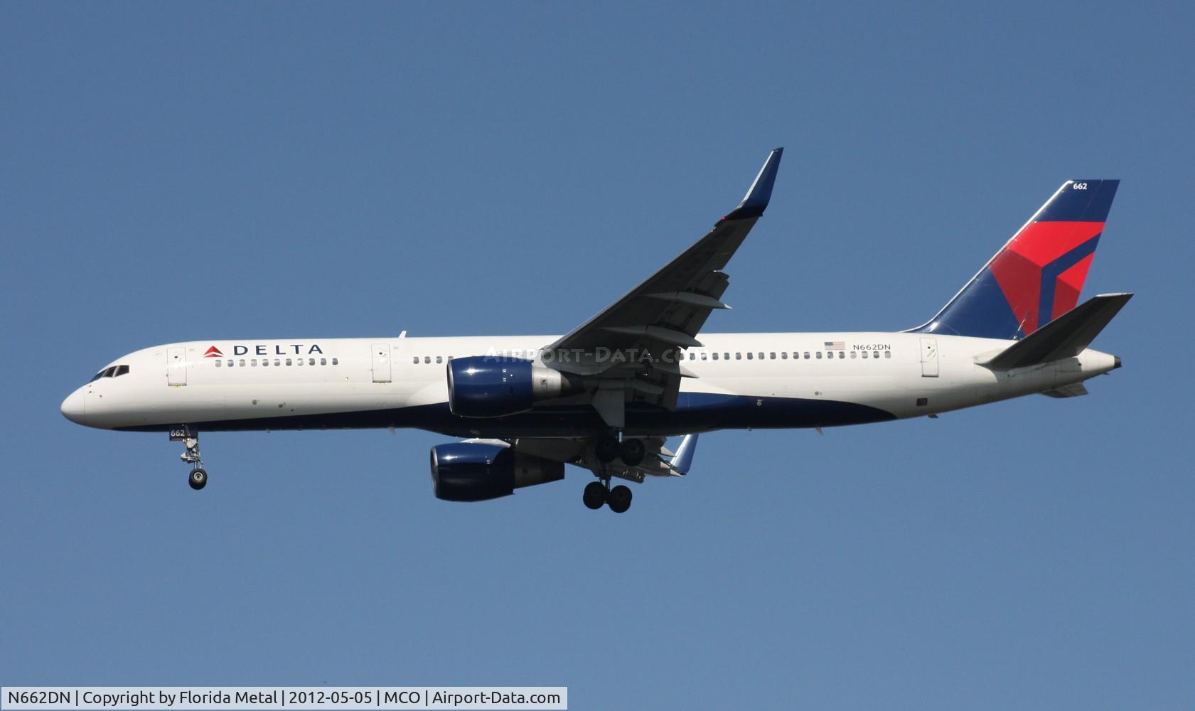 N662DN, 1991 Boeing 757-232 C/N 24991, Delta 757-200