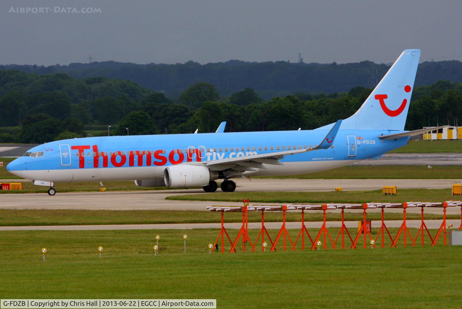 G-FDZB, 2007 Boeing 737-8K5 C/N 35131, Thomson