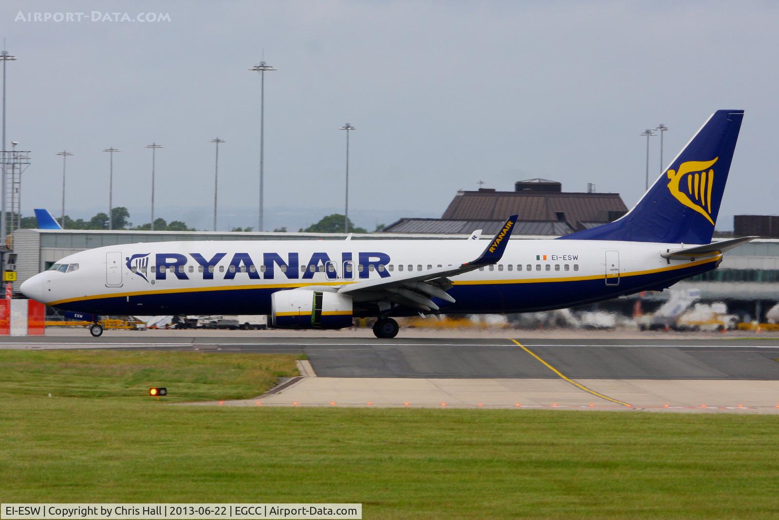 EI-ESW, 2011 Boeing 737-8AS C/N 34997, Ryanair