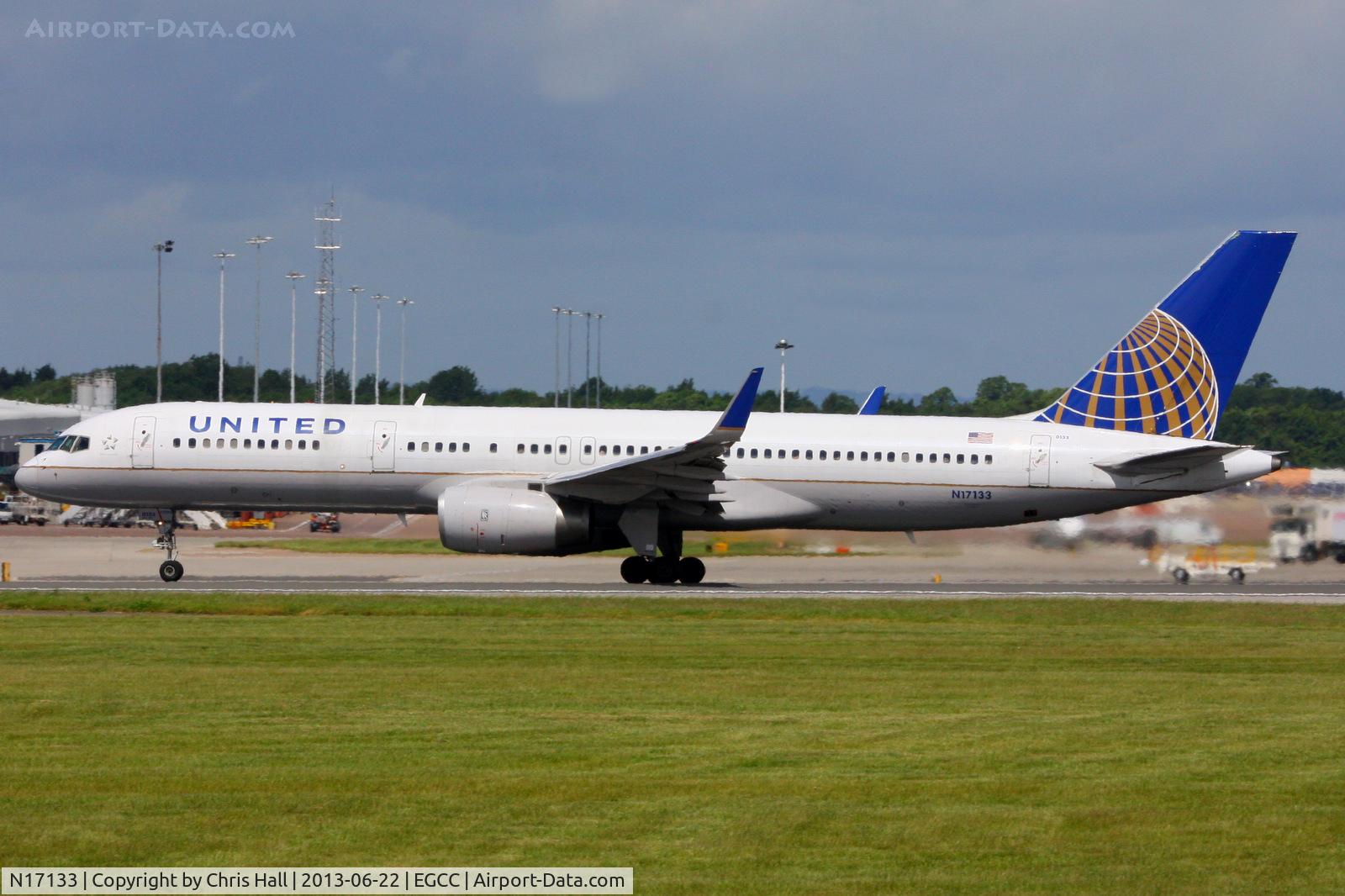 N17133, 1998 Boeing 757-224 C/N 29282, United