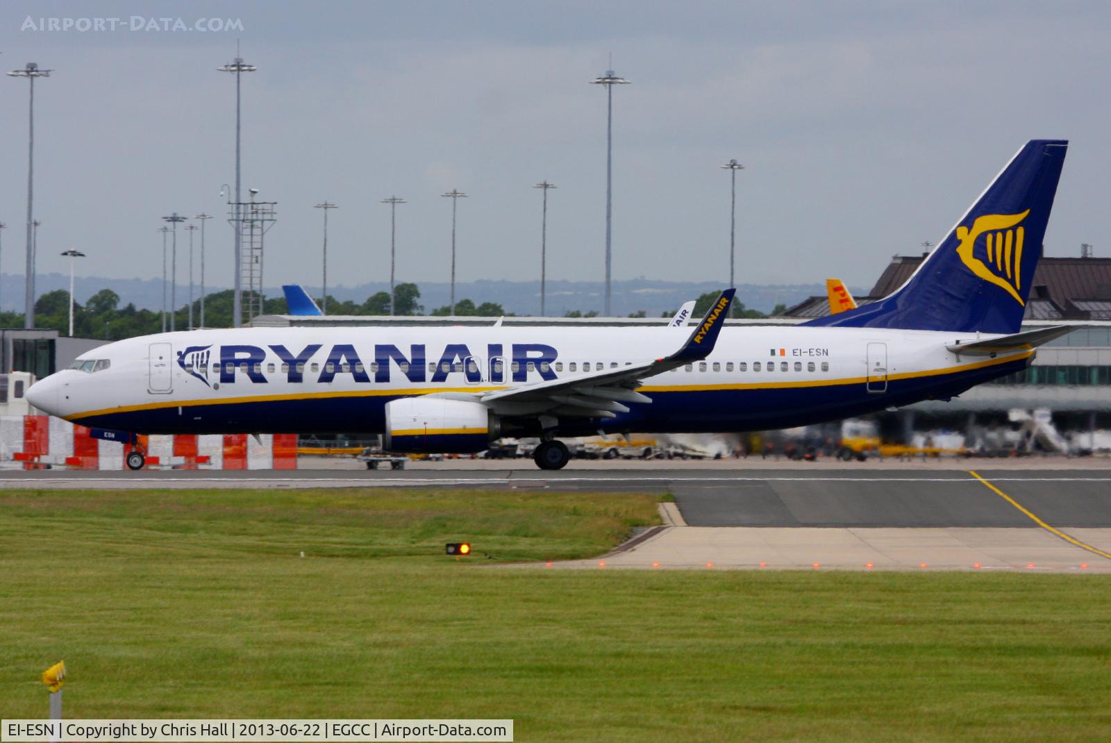 EI-ESN, 2011 Boeing 737-8AS C/N 34991, Ryanair