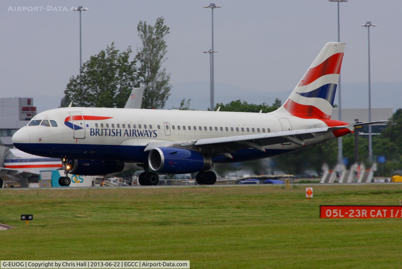 G-EUOG, 2001 Airbus A319-131 C/N 1594, British Airways