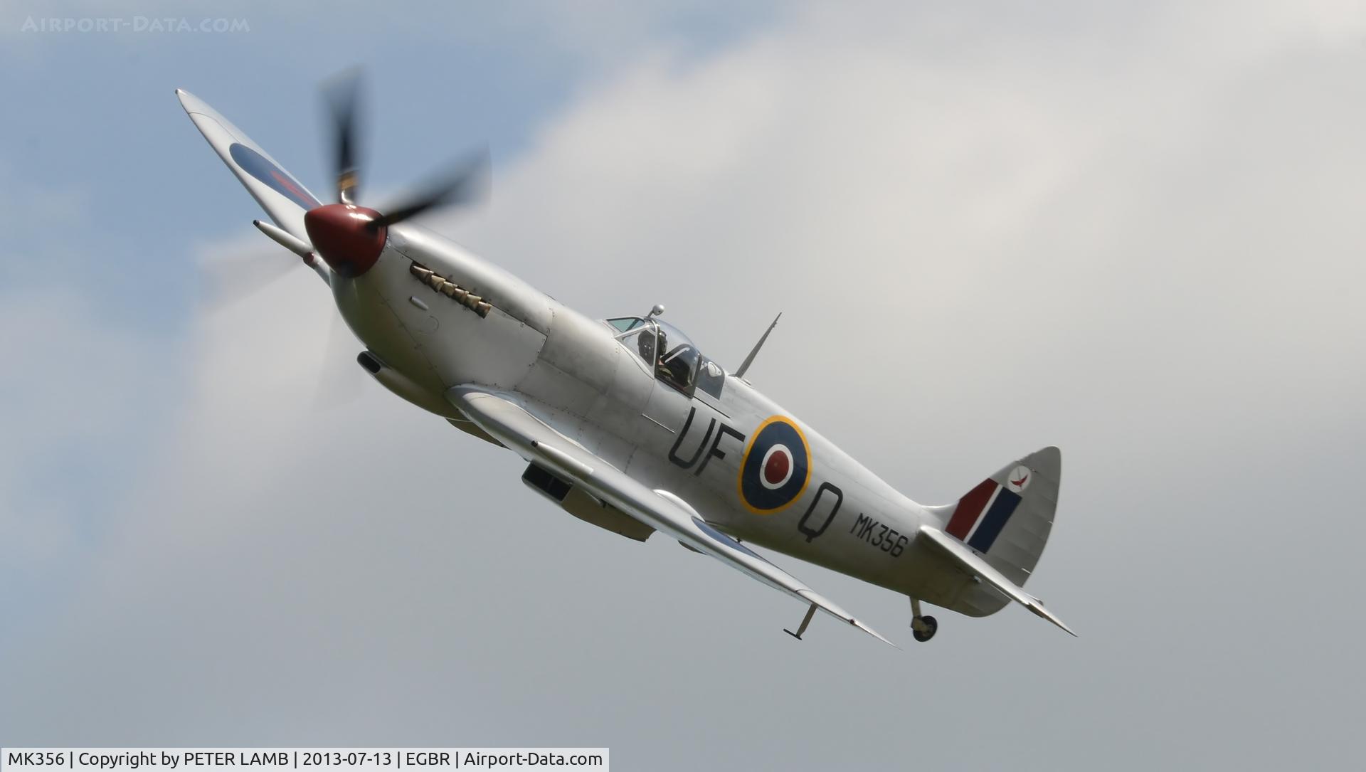 MK356, 1944 Supermarine 361 Spitfire LF.IXc C/N CBAF.IX.1561, PHOTO TAKEN AT BREIGHTON E.YORKS
