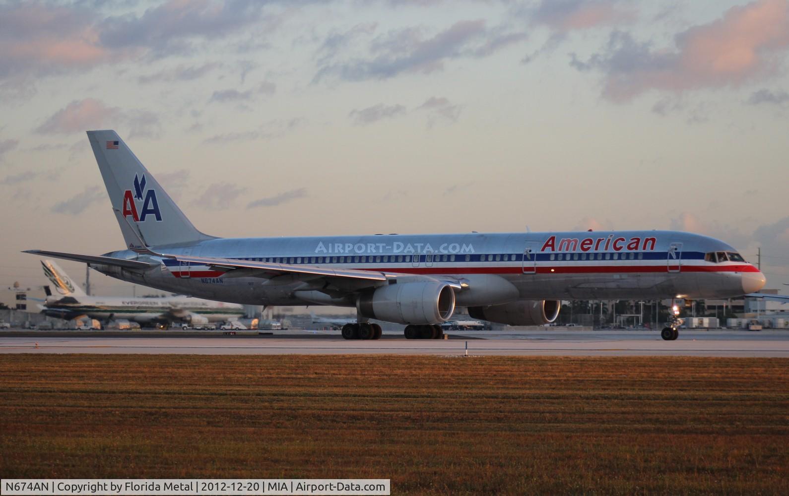 N674AN, 1998 Boeing 757-223 C/N 29424, American 757-200
