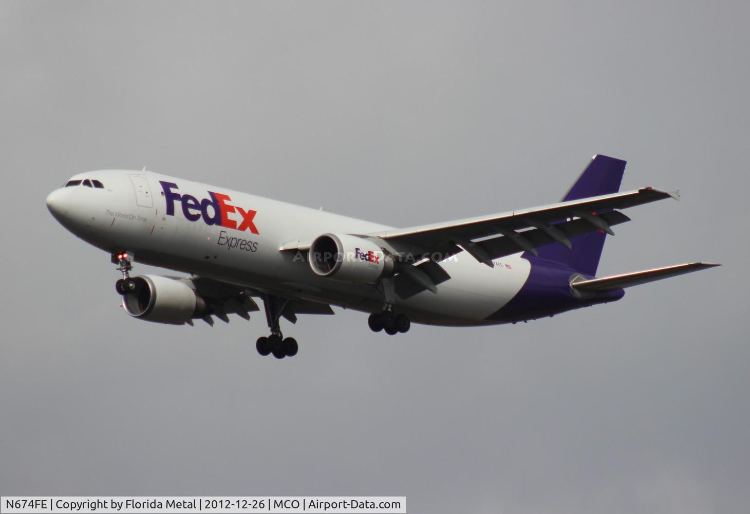 N674FE, 1997 Airbus A300F4-605R C/N 781, Fed Ex A300