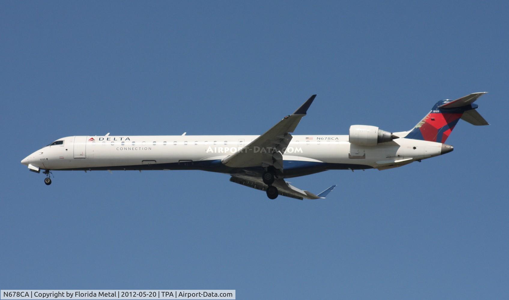 N678CA, 2007 Bombardier CRJ-900ER (CL-600-2D24) C/N 15125, Comair CRJ-900
