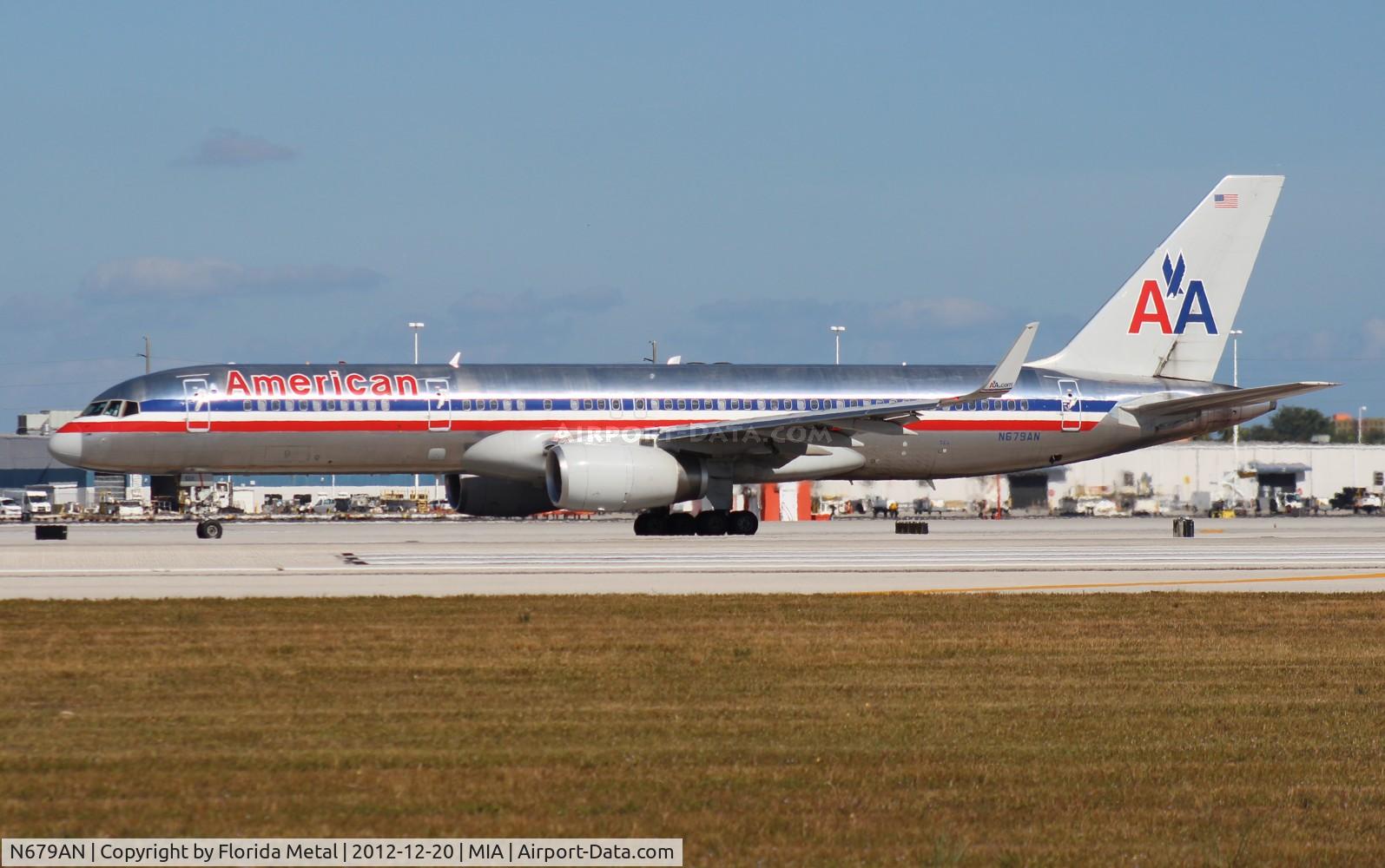N679AN, 1999 Boeing 757-223F C/N 29589, American 757-200