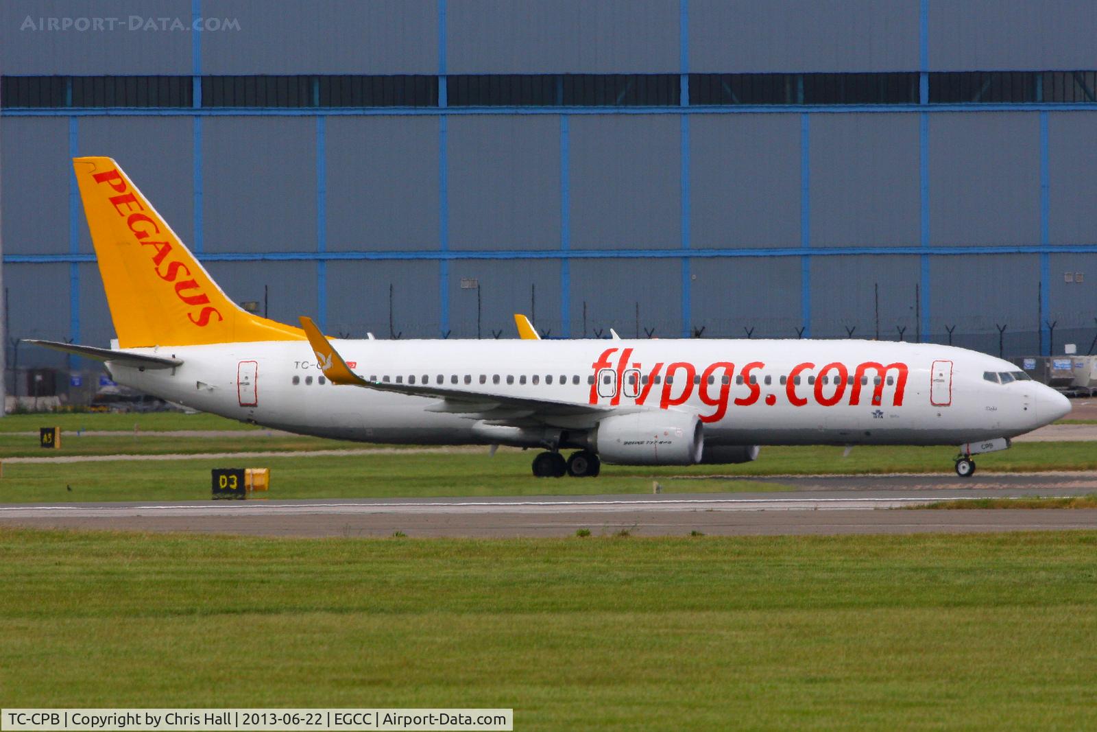 TC-CPB, 2012 Boeing 737-82R C/N 38177, Pegasus