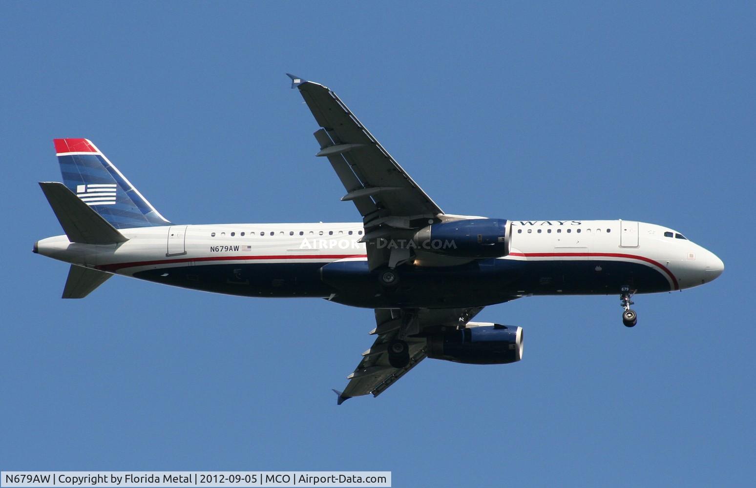 N679AW, 2005 Airbus A320-232 C/N 2613, US Airways A320