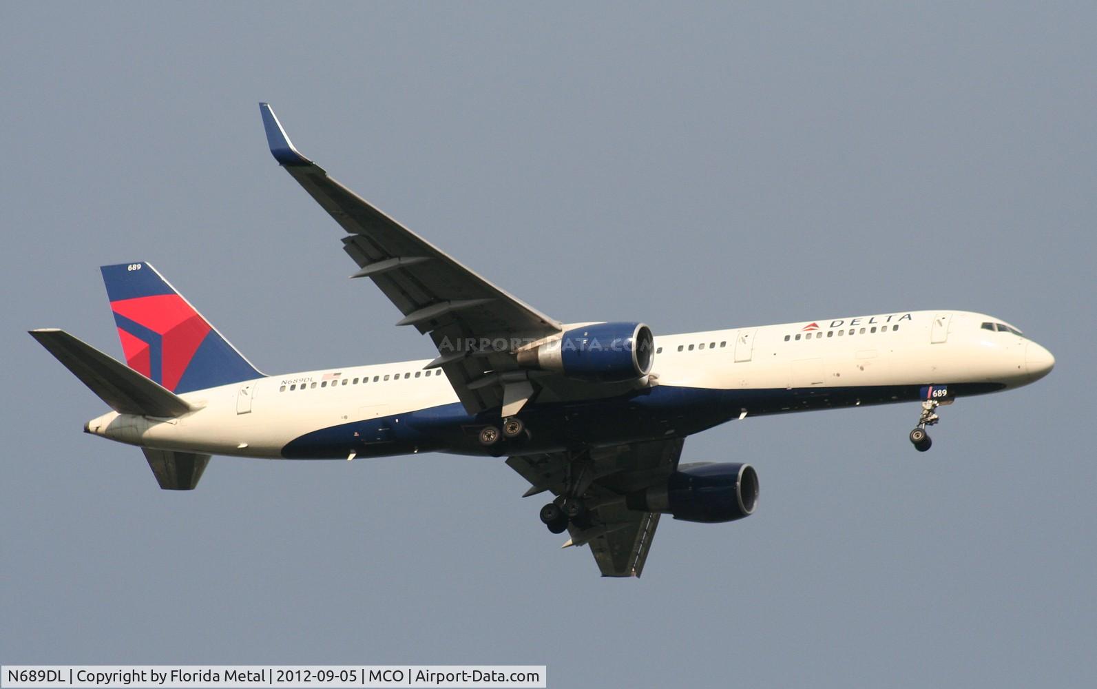 N689DL, 1998 Boeing 757-232 C/N 27172, Delta 757-200