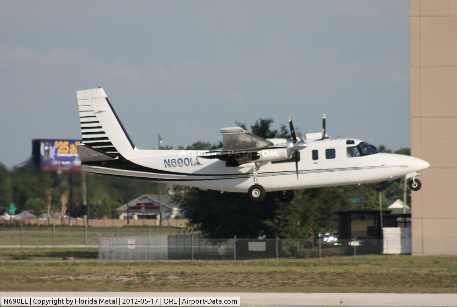 N690LL, 1979 Rockwell International 690B C/N 11544, Rockwell 690B