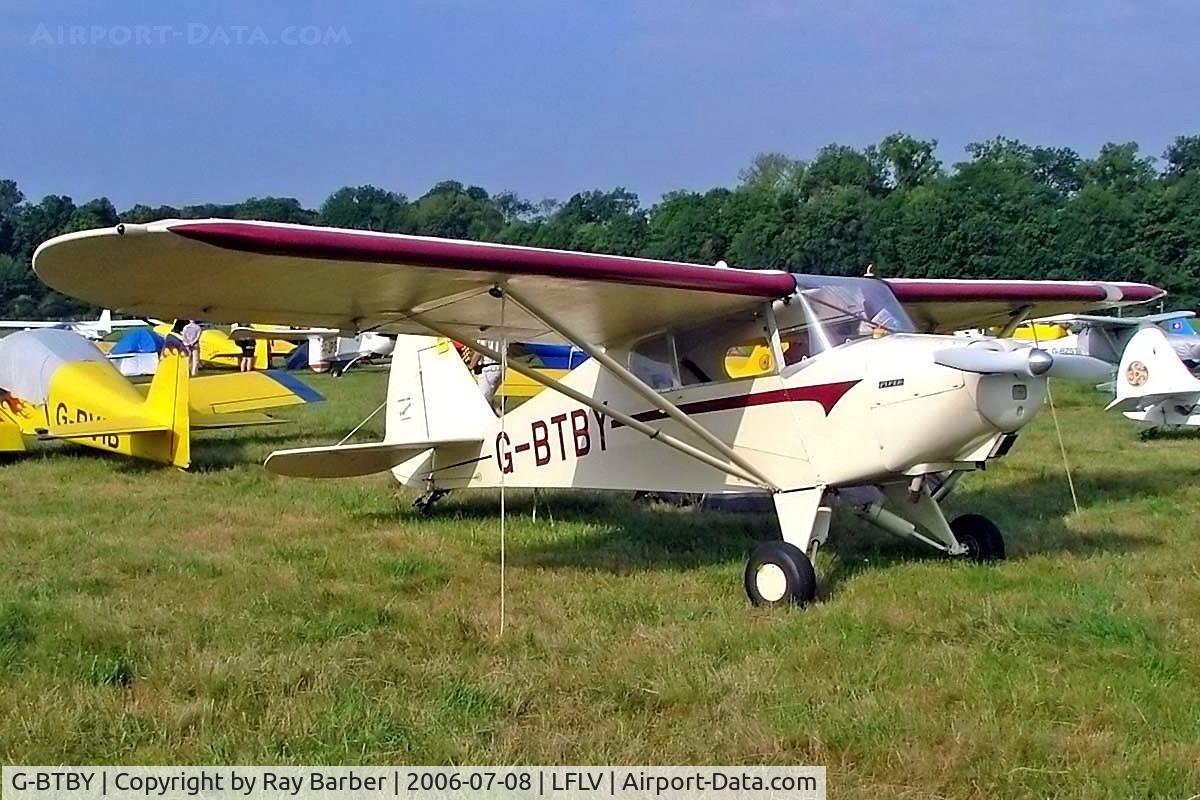 G-BTBY, 1948 Piper PA-17 Vagabond C/N 17-195, Piper PA-17 Vagabond [17-195] Vichy~F 08/07/2006