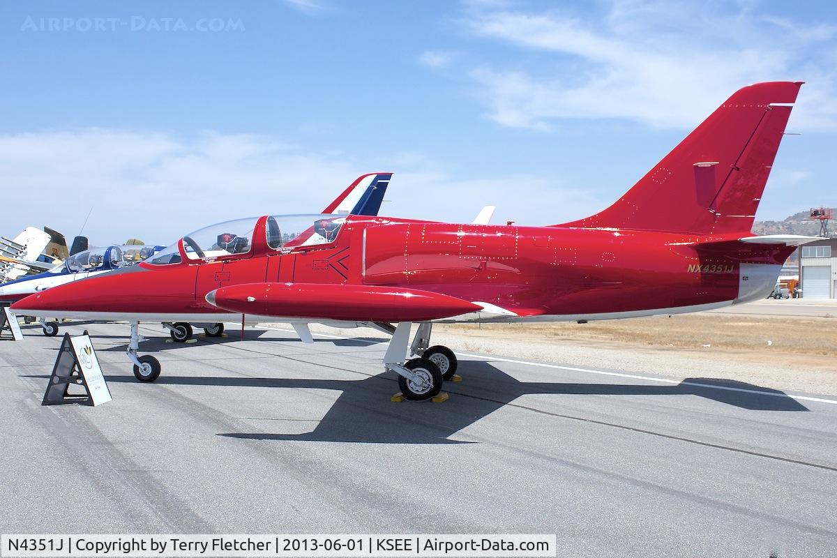 N4351J, 1983 Aero L-39C Albatros C/N 332501, At 2013 Wings Over Gillespie Airshow , San Diego , California