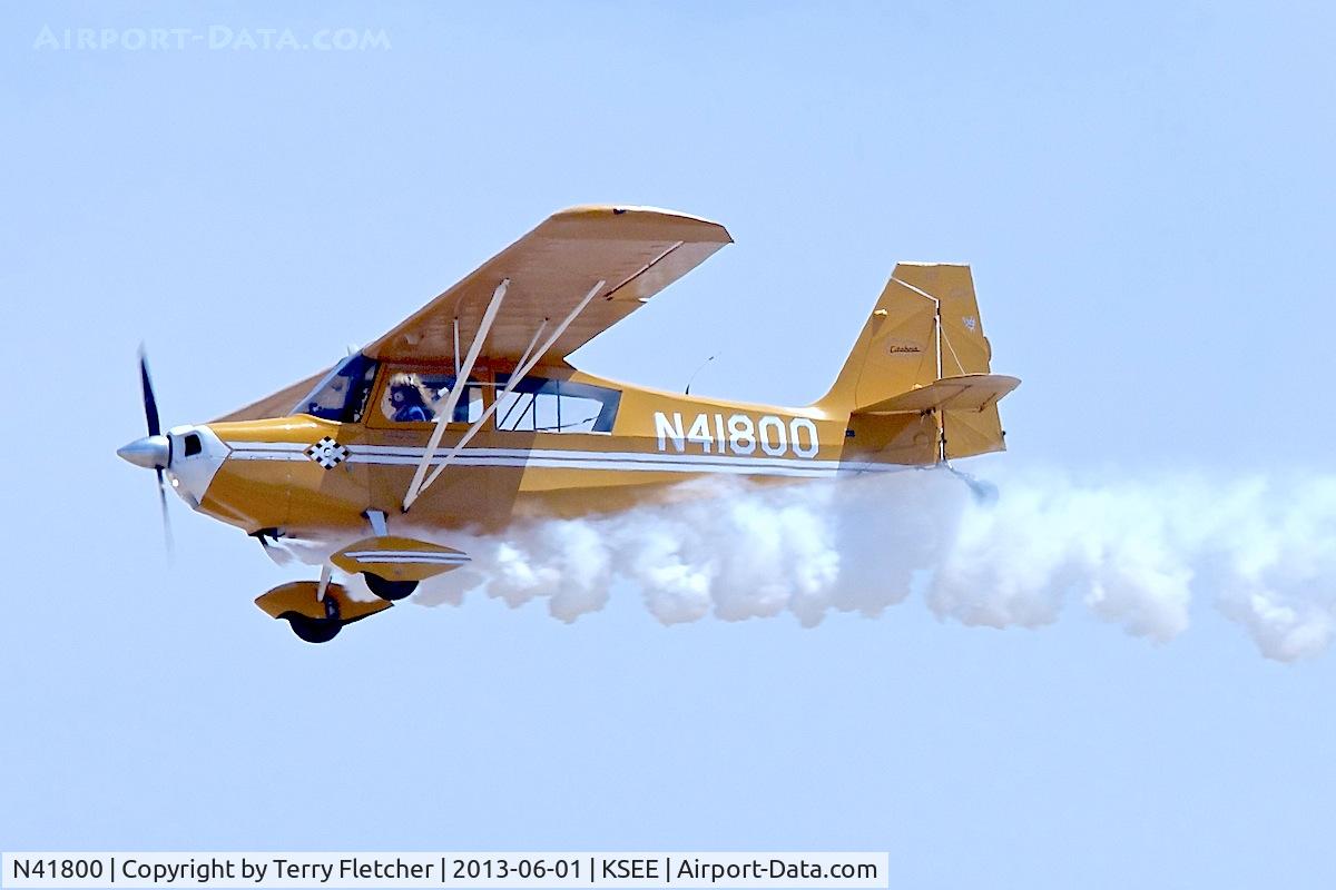 N41800, 1973 Bellanca 7ECA Citabria C/N 981-73, At 2013 Wings Over Gillespie Airshow , San Diego , California