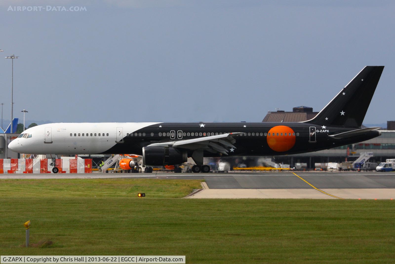 G-ZAPX, 2000 Boeing 757-256 C/N 29309, Titan Airways
