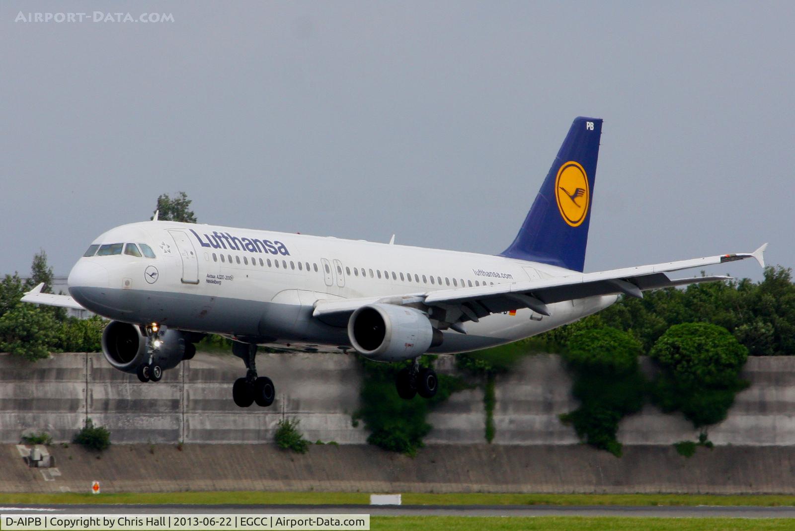 D-AIPB, 1989 Airbus A320-211 C/N 0070, Lufthansa