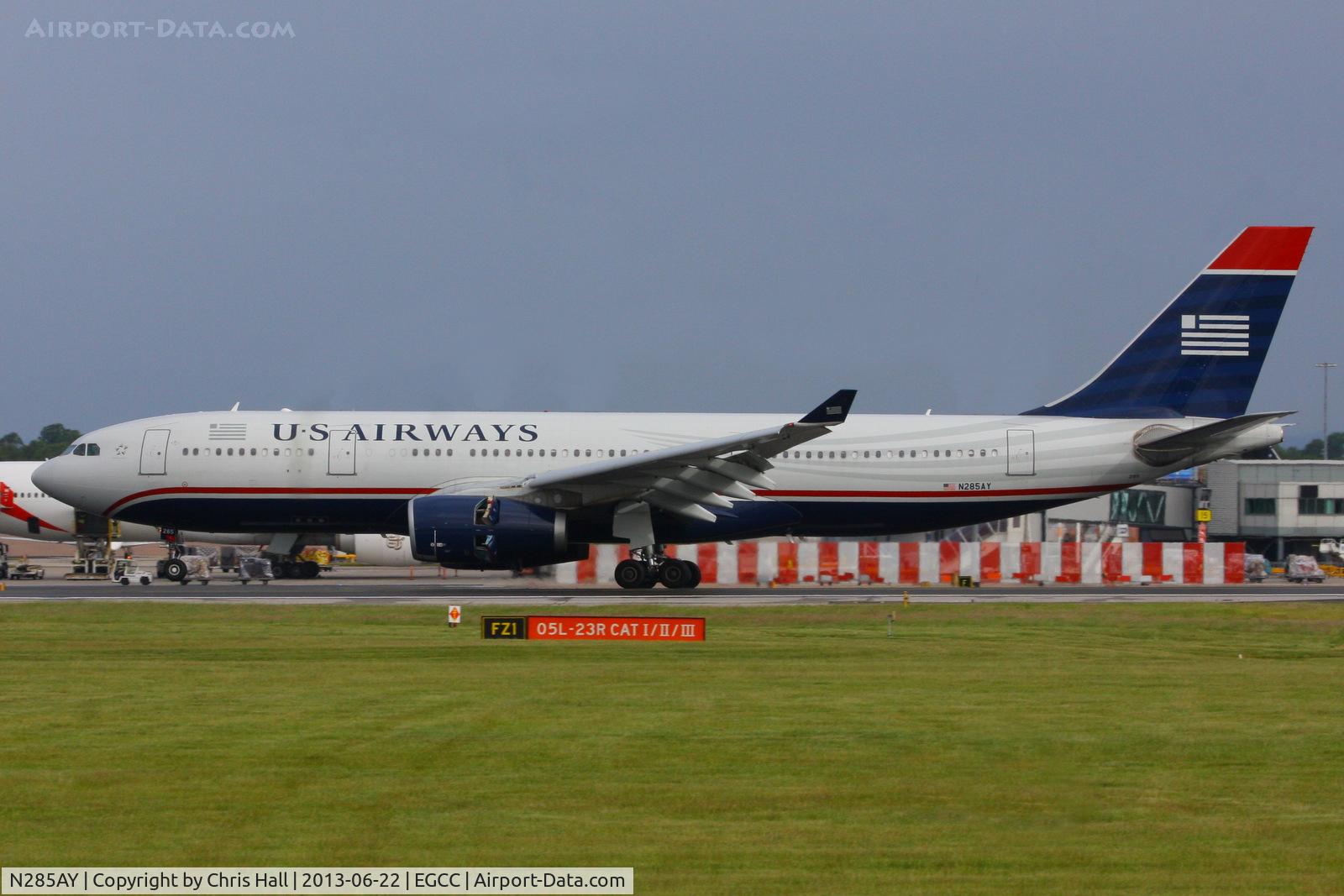 N285AY, 2010 Airbus A330-243 C/N 1100, US Airways