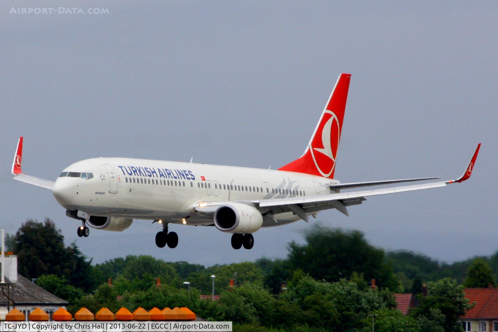 TC-JYD, 2012 Boeing 737-9F2/ER C/N 40978, Turkish Airlines