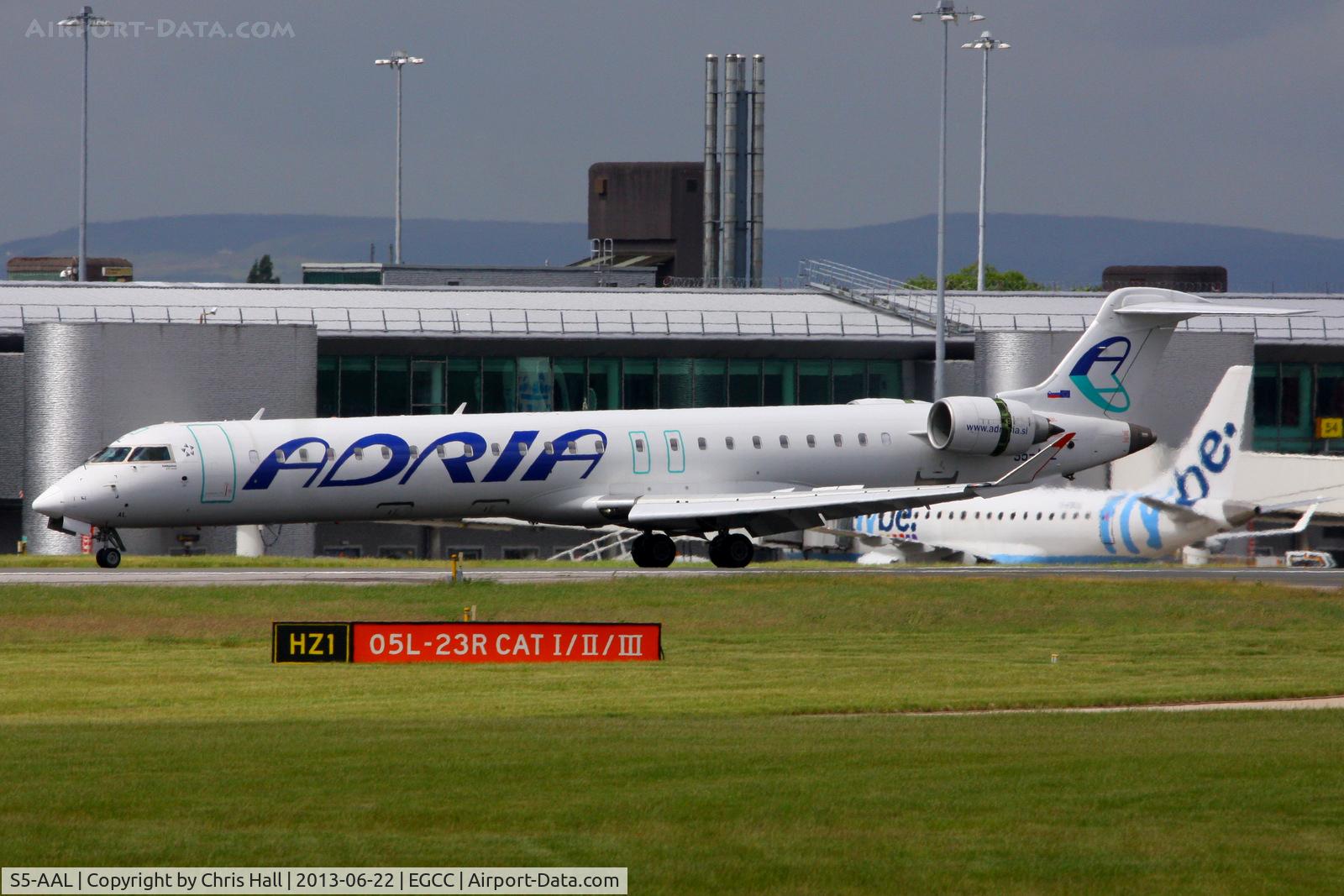S5-AAL, 2007 Bombardier CRJ-900LR (CL-600-2D24) C/N 15129, Adria Airways
