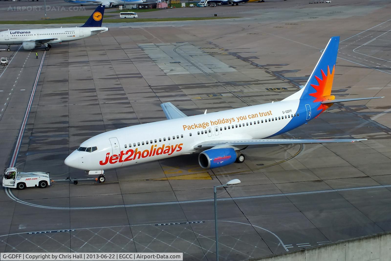 G-GDFF, 1999 Boeing 737-85P C/N 28385, Jet2 Holidays
