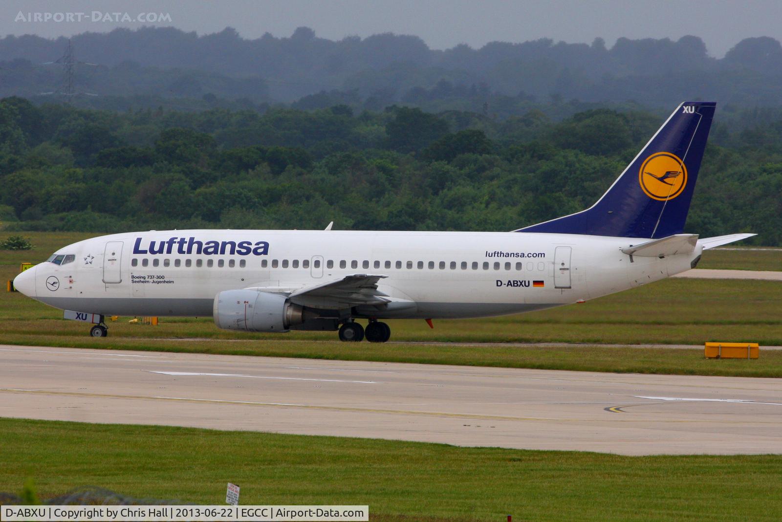 D-ABXU, 1989 Boeing 737-330 C/N 24282, Lufthansa