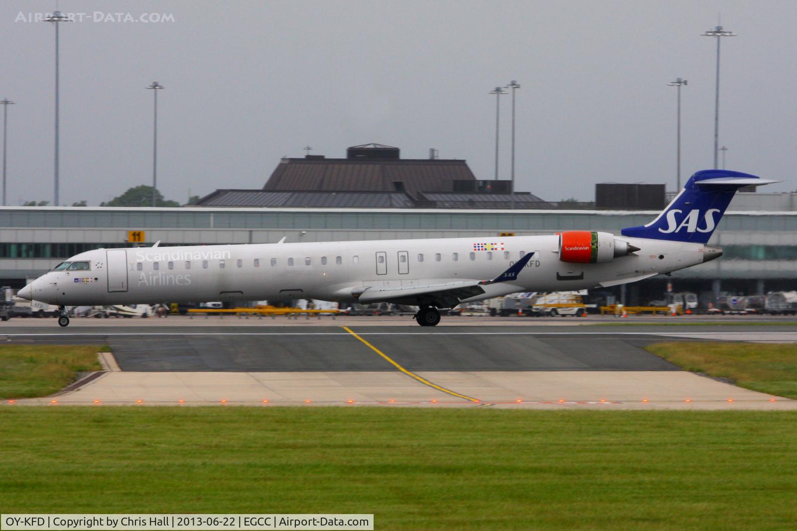 OY-KFD, 2009 Bombardier CRJ-900 (CL-600-2D24) C/N 15221, SAS Scandinavian