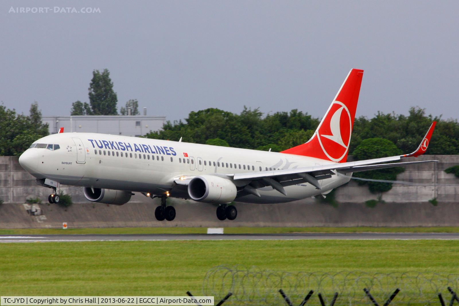 TC-JYD, 2012 Boeing 737-9F2/ER C/N 40978, Turkish Airlines
