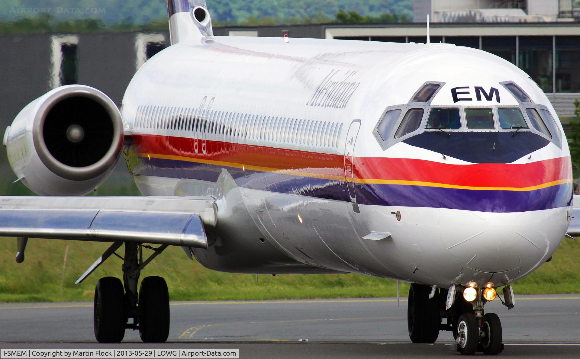 I-SMEM, 1984 McDonnell Douglas MD-82 (DC-9-82) C/N 49248, .....