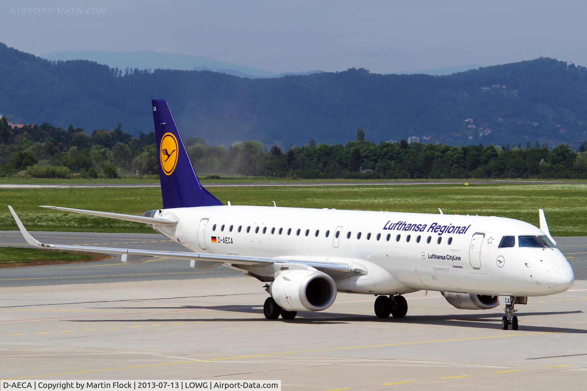 D-AECA, 2009 Embraer 190LR (ERJ-190-100LR) C/N 19000327, ......