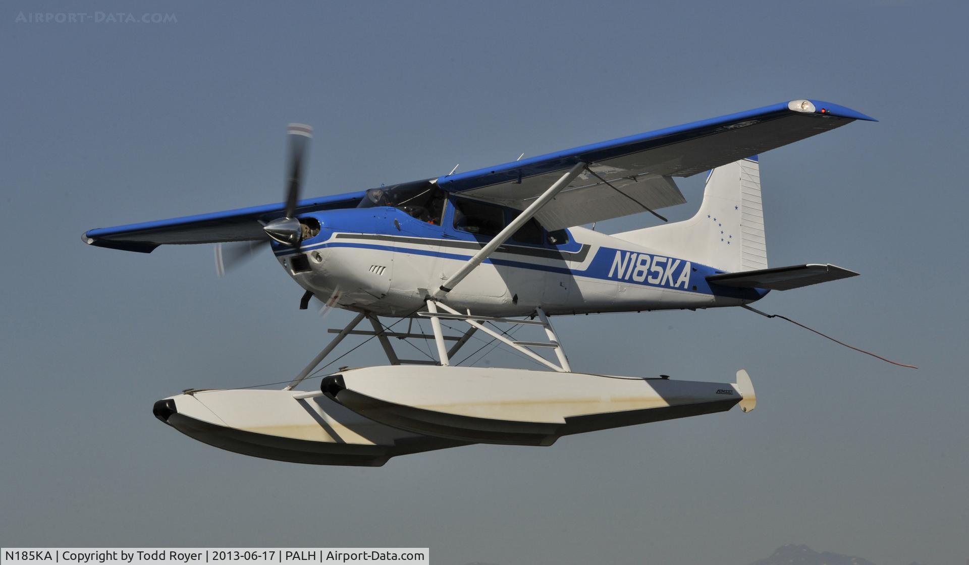 N185KA, 1979 Cessna A185F Skywagon 185 C/N 18503932, At Lake Hood Seaplane Base
