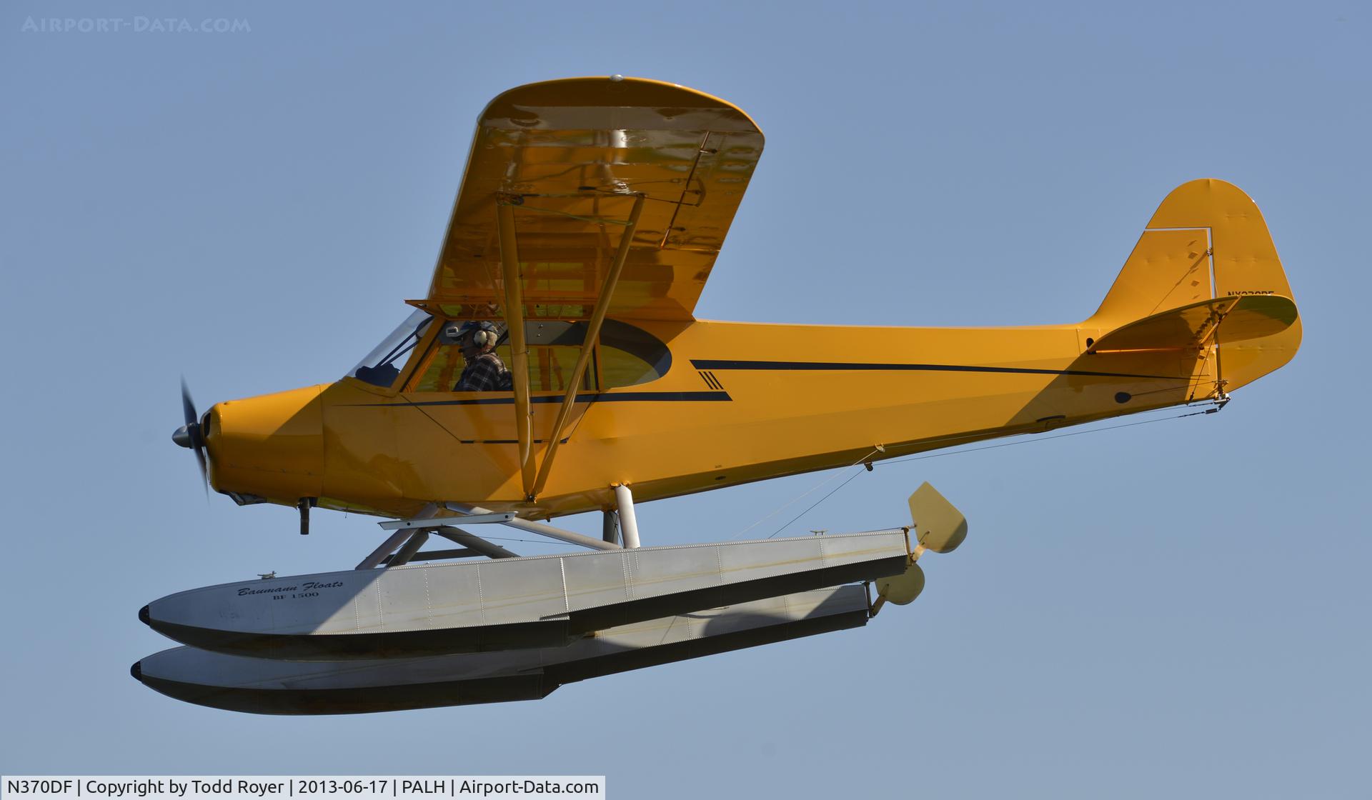 N370DF, Frantz Donald W TX11 C/N TX-1019, Landing at Lake Hood