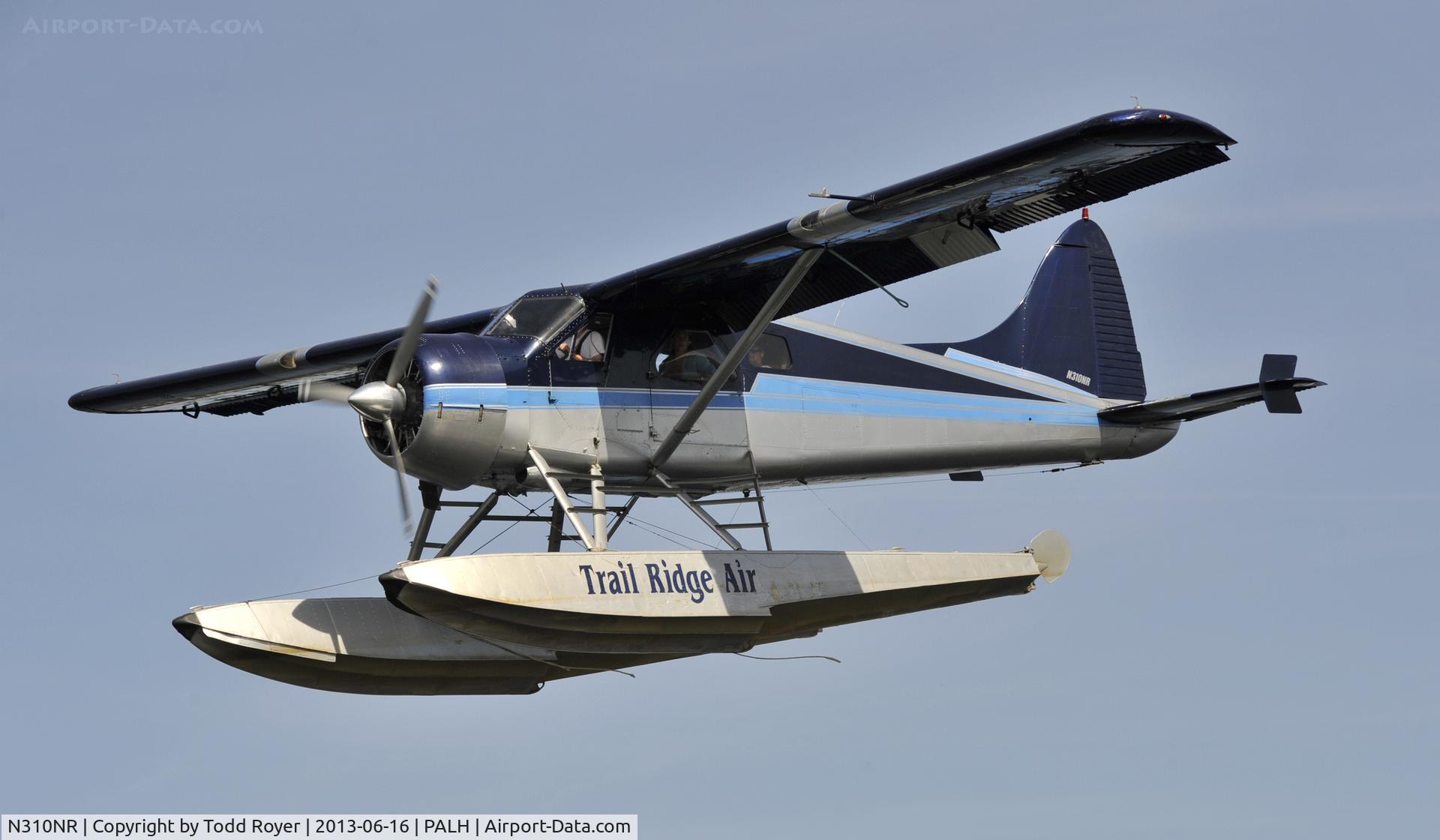 N310NR, 1952 De Havilland Canada DHC-2 Beaver Mk.1 (L20A) C/N 396, At Lake Hood Seaplane Base