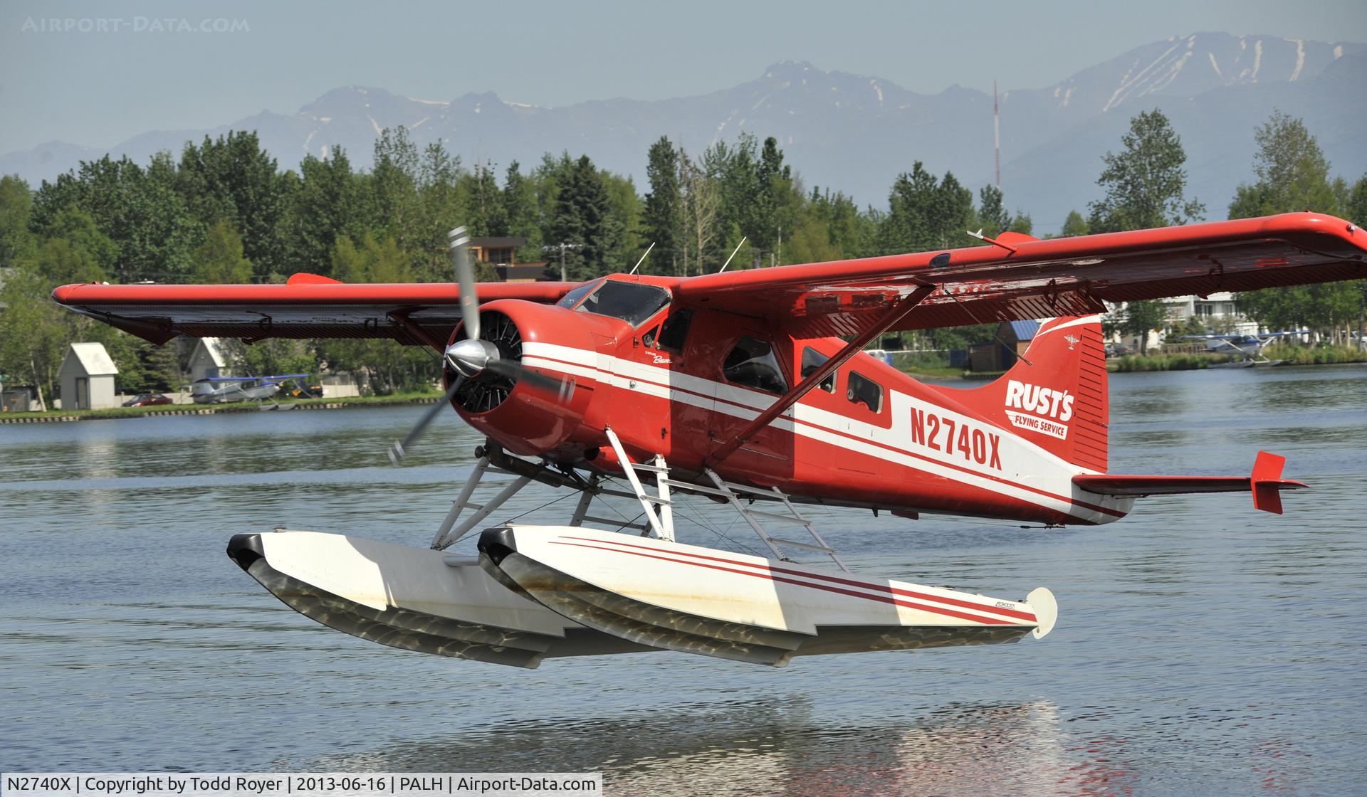N2740X, 1953 De Havilland Canada DHC-2 Beaver Mk.I C/N 579, Laing at Lake Hood