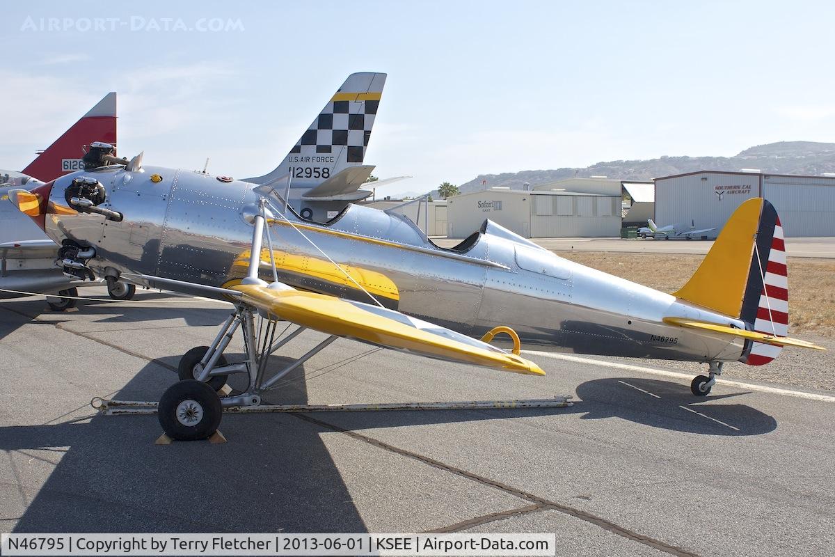 N46795, 1942 Ryan Aeronautical ST3KR C/N 1721, At 2013 Wings Over Gillespie Airshow , San Diego , California