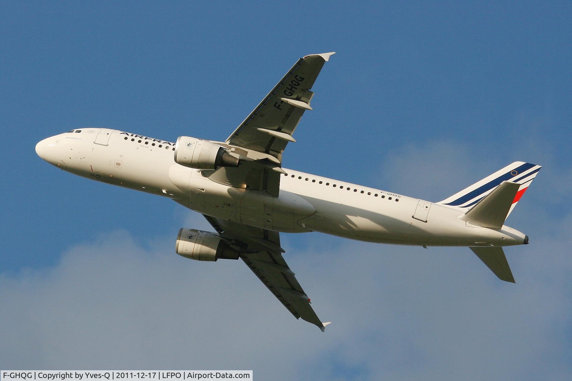 F-GHQG, 1991 Airbus A320-211 C/N 0155, Airbus A320-211, Paris Orly Airport (LFPO-ORY)