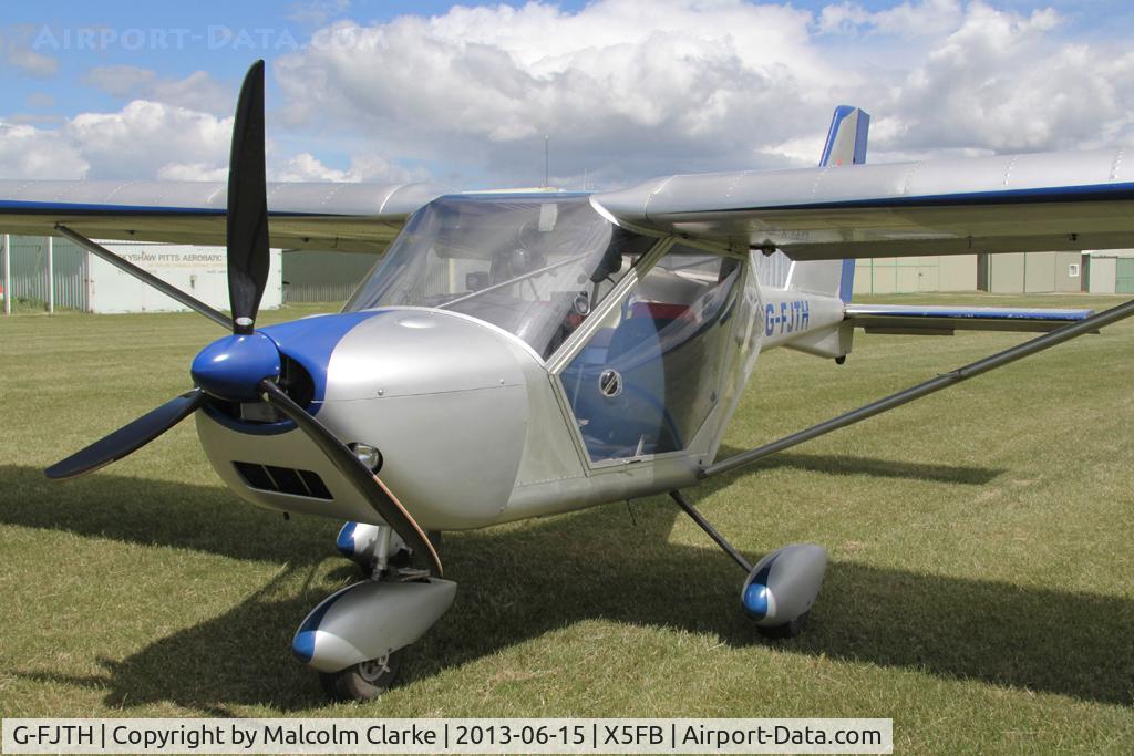 G-FJTH, 2003 Aeroprakt A-22 Foxbat C/N PFA 317-13928, Aeroprakt A-22 Foxbat. A Fly UK 2013 team member's aircraft at Fishburn Airfield, June 2013.