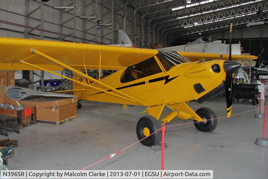 N396SR, 2010 Cub Crafters CC11-160 Carbon Cub SS C/N CC11-00116, Cubcrafters CC11-160. At The Imperial War Museum, Duxford July 2013.