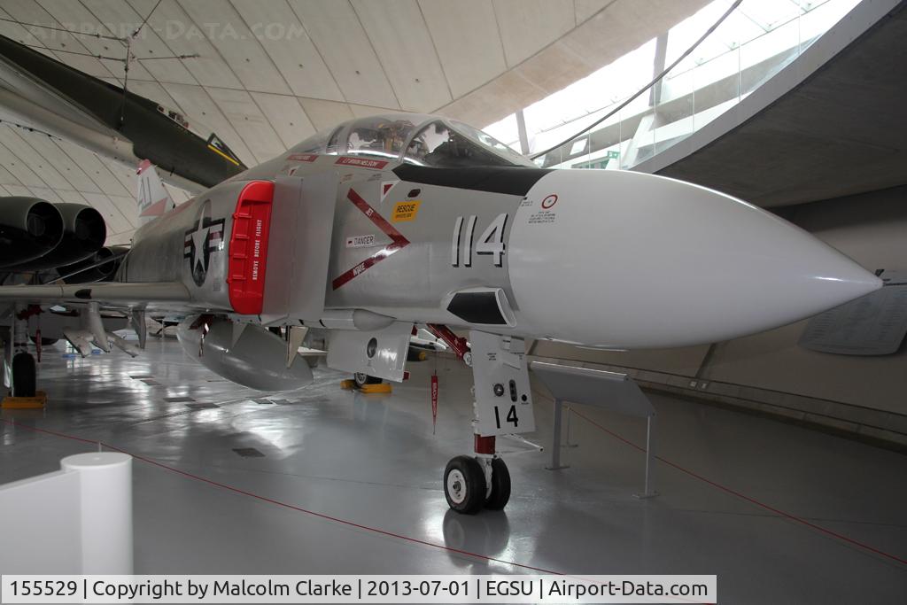 155529, McDonnell F-4J Phantom II C/N 2746, McDonnell Douglas F-4J Phantom II. American Air Museum, Duxford Airfield, July 2013.